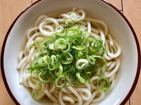 素うどん